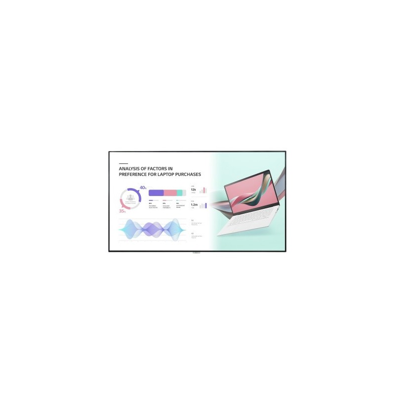 LG 98UH5J H pantalla de senalizacion Pantalla plana para senalizacion digital 249 m 98 LCD Wifi 500 cd m 4K Ultra HD Negro Web 