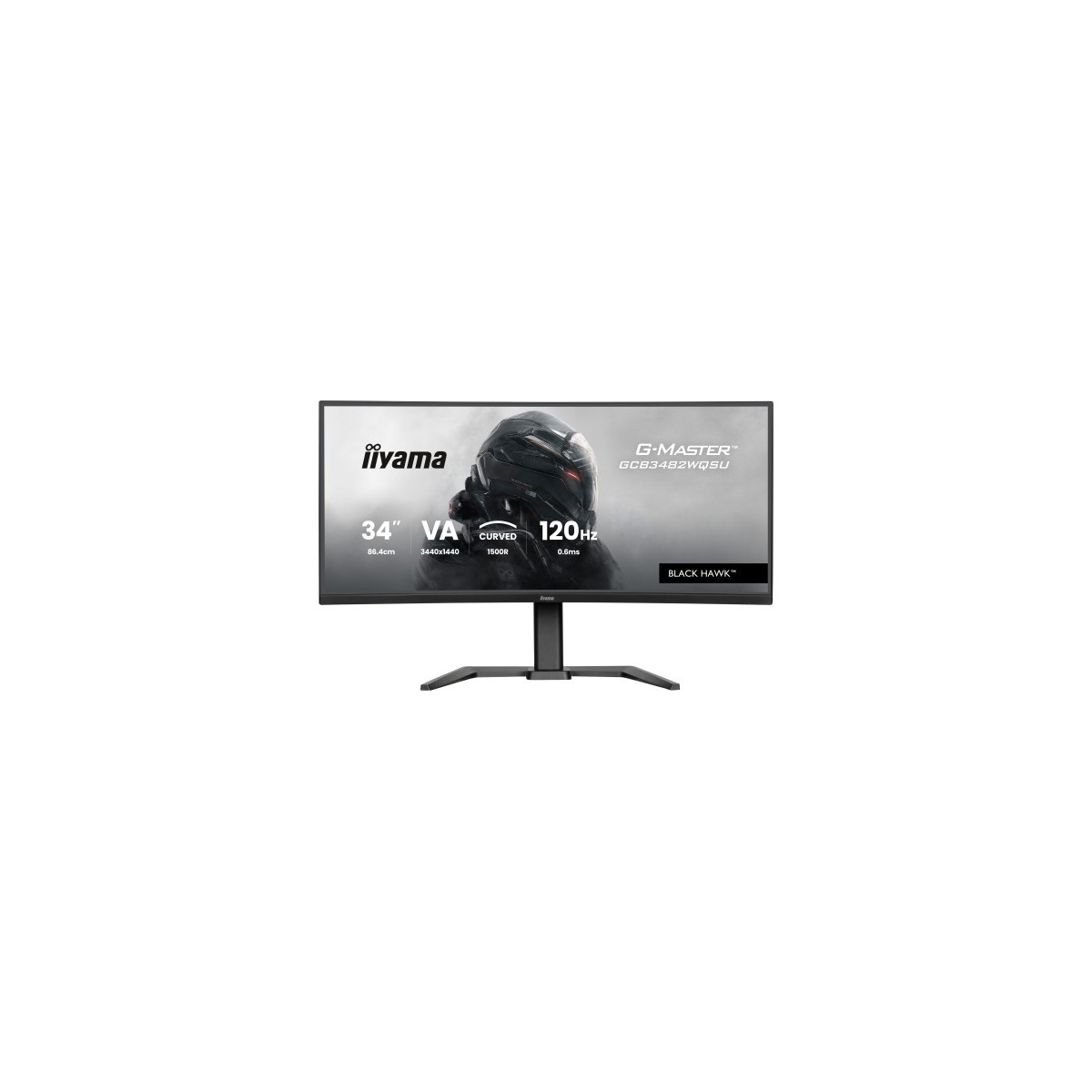 MONITOR IIYAMA G MASTER GCB3482WQSU B1 CURVO 34 120HZ 500CD