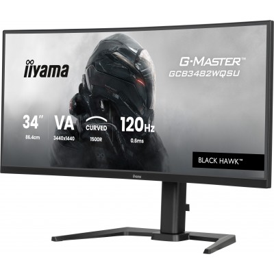 MONITOR IIYAMA G MASTER GCB3482WQSU B1 CURVO 34 120HZ 500CD