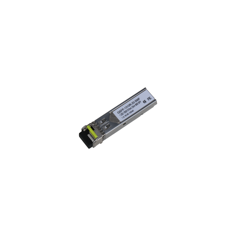 GSFP 1310R 20 SMF DAHUA MoDULO oPTICO GIGABIT TRANSCEPTOR DE FIBRA SFP MONOMODO SM LC 1GBPS ENViO 1550NM RECEPCIoN 1310NM HASTA