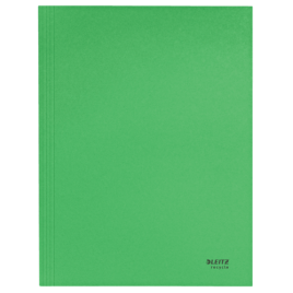 CARPETA CARTON 3 SOLAPAS A4 RECYCLE 100 VERDE LEITZ 39060055