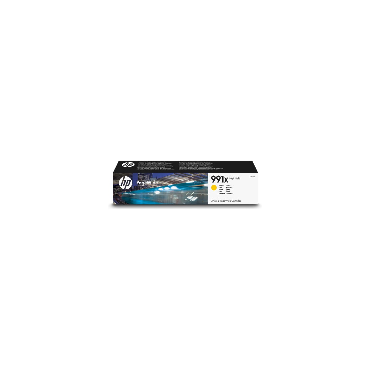 HP Cartucho Original PageWide 991X de alta capacidad amarillo