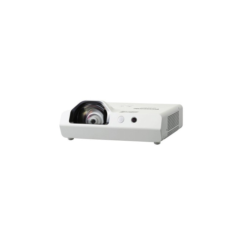 PANASONIC PROYECTOR PT TW381R SHORT THROW BRILLO 3300 TECNOLOGiA 3LCD RESOLUCIoN WXGA oPTICA 046 1 1LAMP UP TO 20000HRS LAMP LI