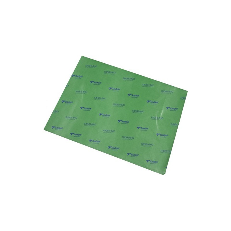 BOLSA 25 HOJAS 1 HOJA GRATIS PAPEL SEDA FSC 18G 50 X 75 CM VERDE FUERTE SADIPAL S0718115