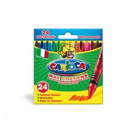 CAJA 24 CERAS PASTEL CARIOCA 42366