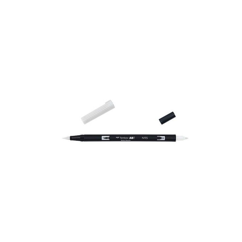 ROTULADOR DOBLE PUNTA PINCEL DUAL BRUSH N95 COLOR COOL GREY 1 TOMBOW ABT N95