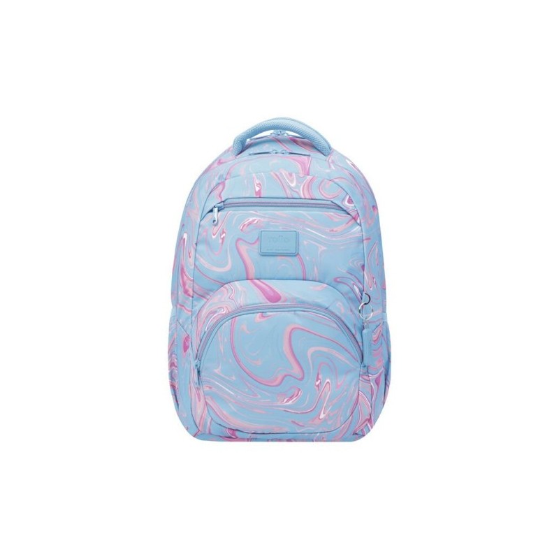 MOCHILA ECO FRIENDLY ESTAMPADO VERDE Y ROSA TRACER 4 TOTTO MA04TRC004 2210G 3JX