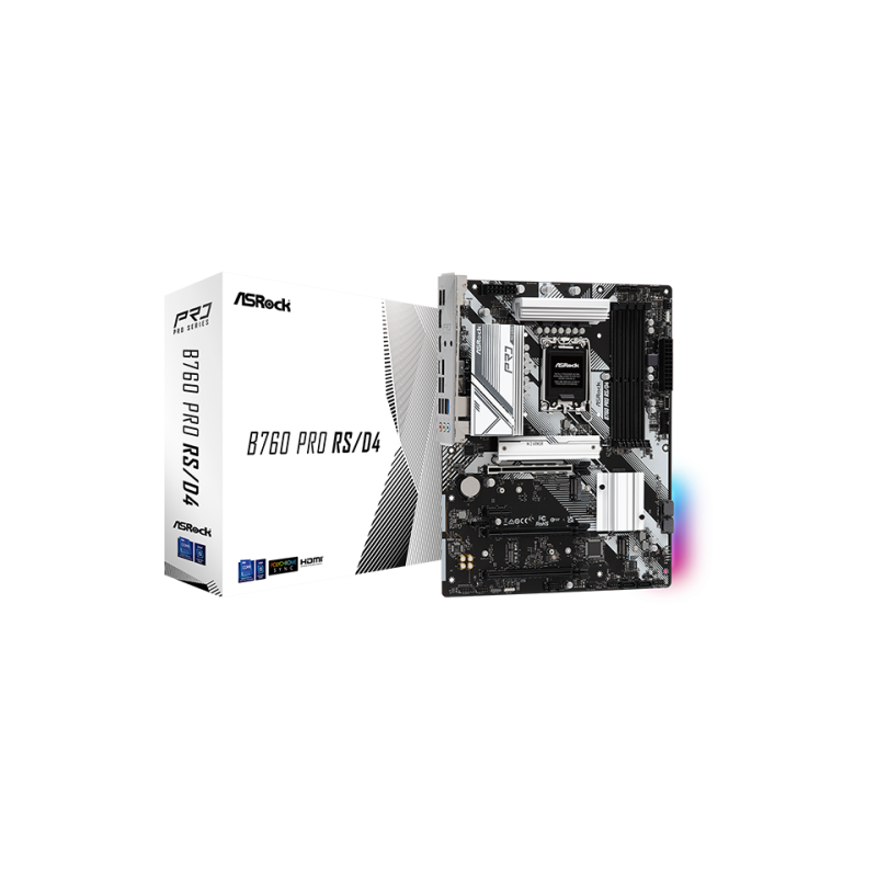 Asrock B760 Pro RS D4 Intel B760 LGA 1700 ATX