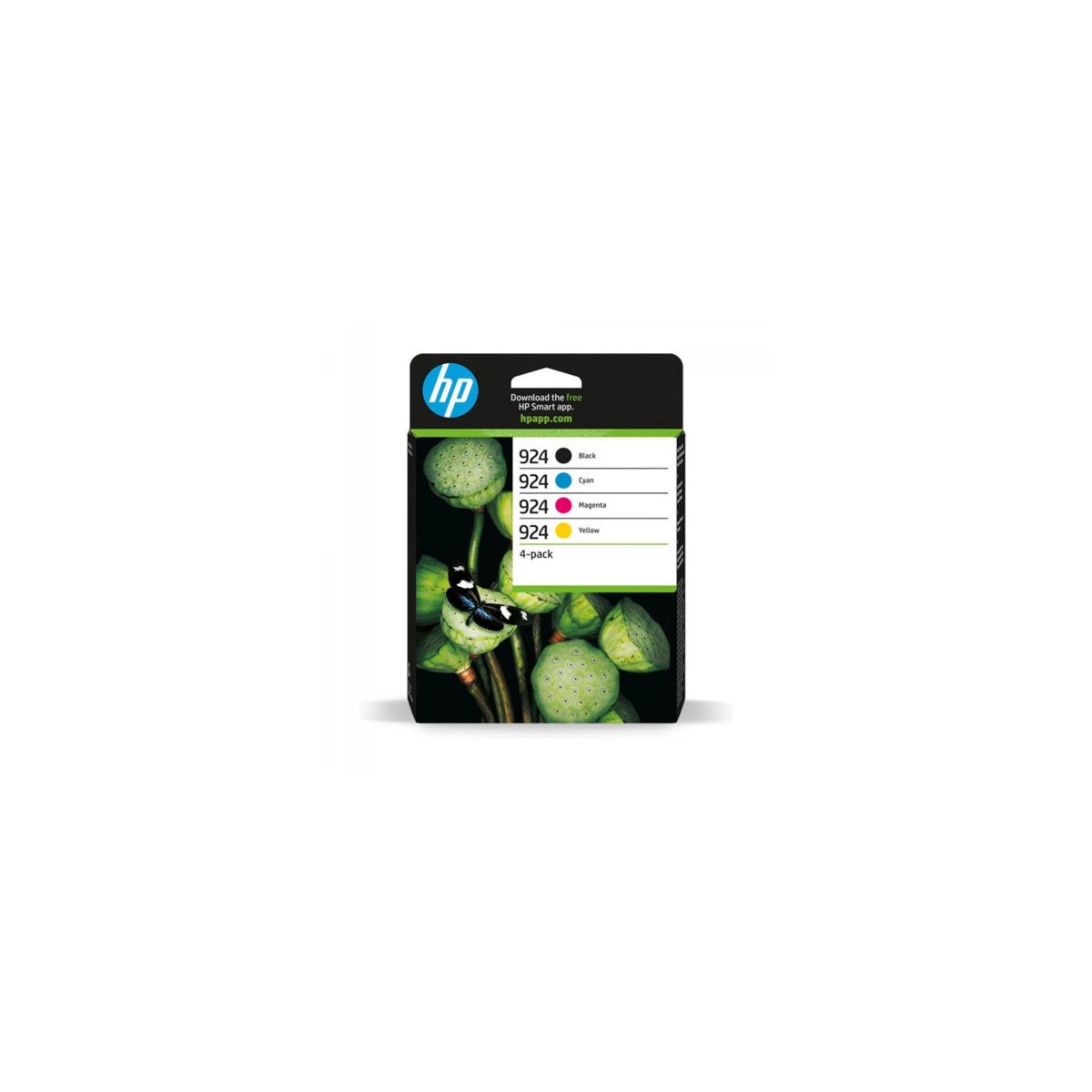 HP 924 PACK 4 COLORES CMYK