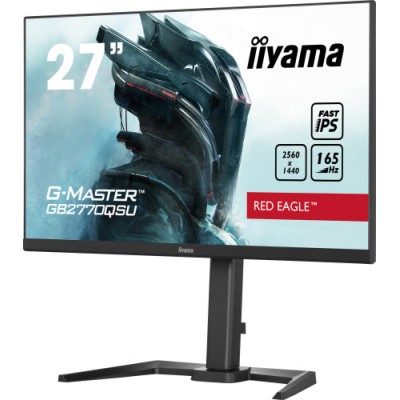 D MONITOR IIYAMA 27 GAMING G MASTER GB2770QSU B5 WQHD 165HZ 05MS HDMI USB DISPLAYPORT ALT REG ALT PIVOTANTE
