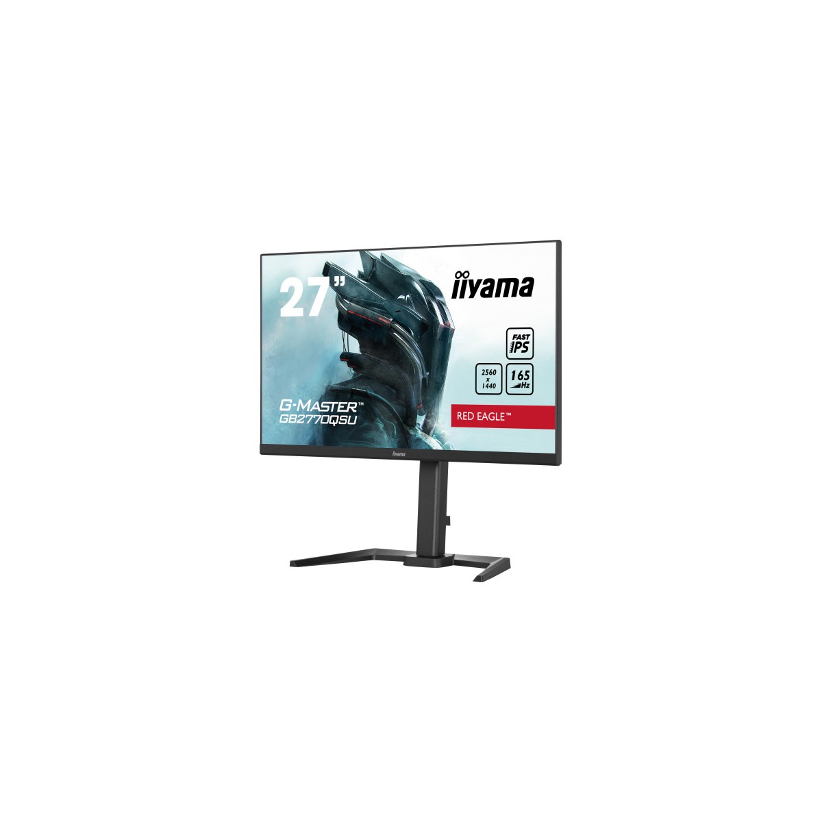 D MONITOR IIYAMA 27 GAMING G MASTER GB2770QSU B5 WQHD 165HZ 05MS HDMI USB DISPLAYPORT ALT REG ALT PIVOTANTE