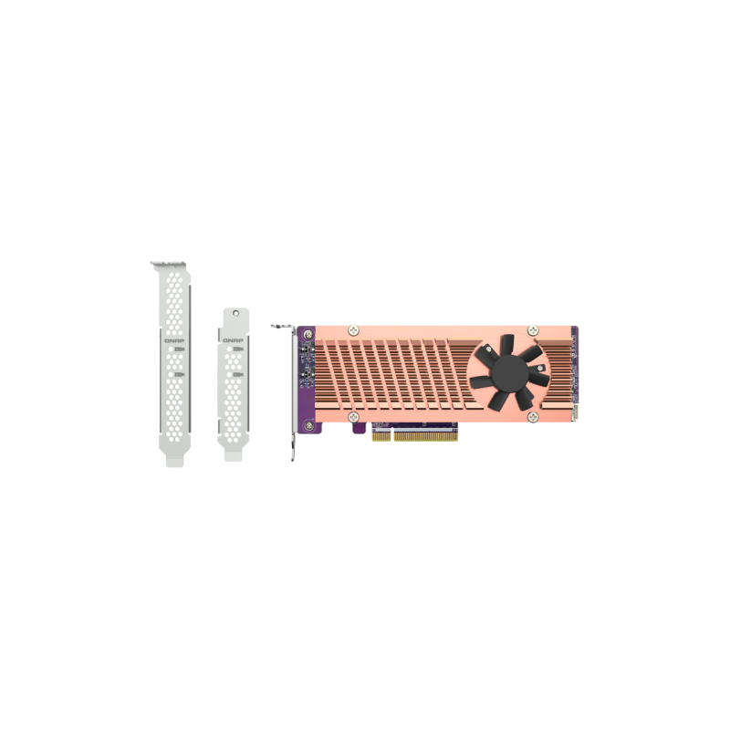 QNAP QM2 2P 384A tarjeta y adaptador de interfaz Interno M2