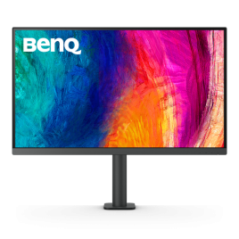 BENQ MONITOR PD2705UA 9HLKDLATPE 27 LED PANORaMICO PANEL IPS 3840X2160 UHD 16 9 5MS GTG 350CD HDR MODE 1200 1 ANGULO 178 178 TA