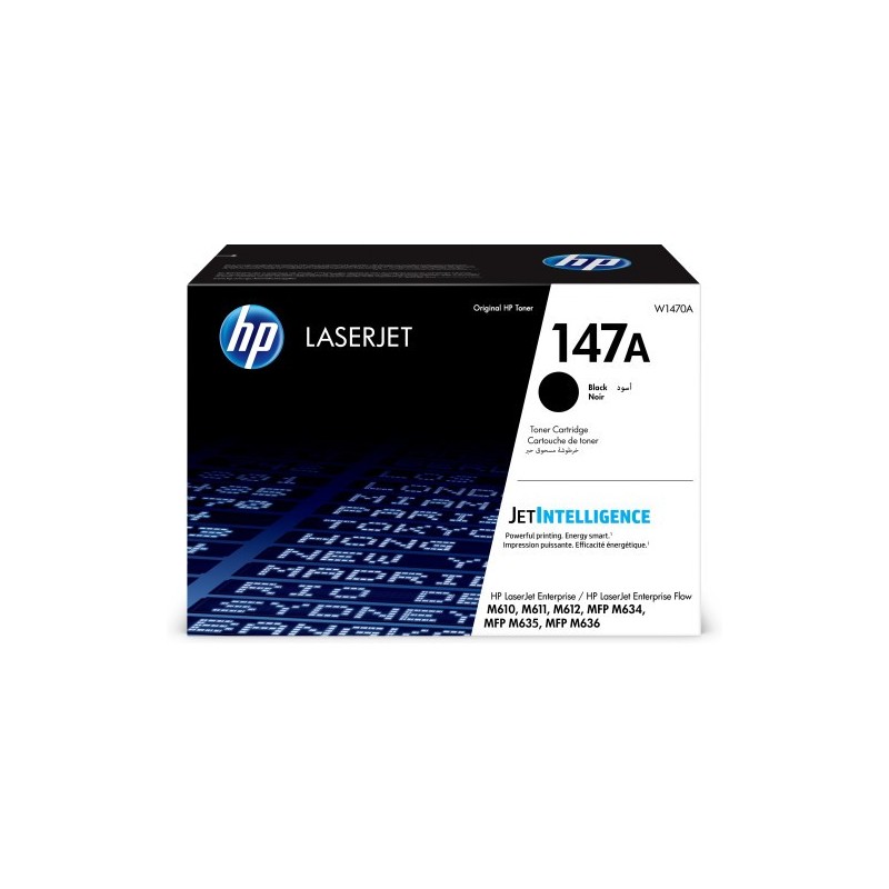 HP LaserJet Cartucho de toner Original 147A negro