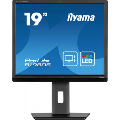 iiyama ProLite B1980S B1 pantalla para PC 483 cm 19 1280 x 1024 Pixeles VGA LED Negro