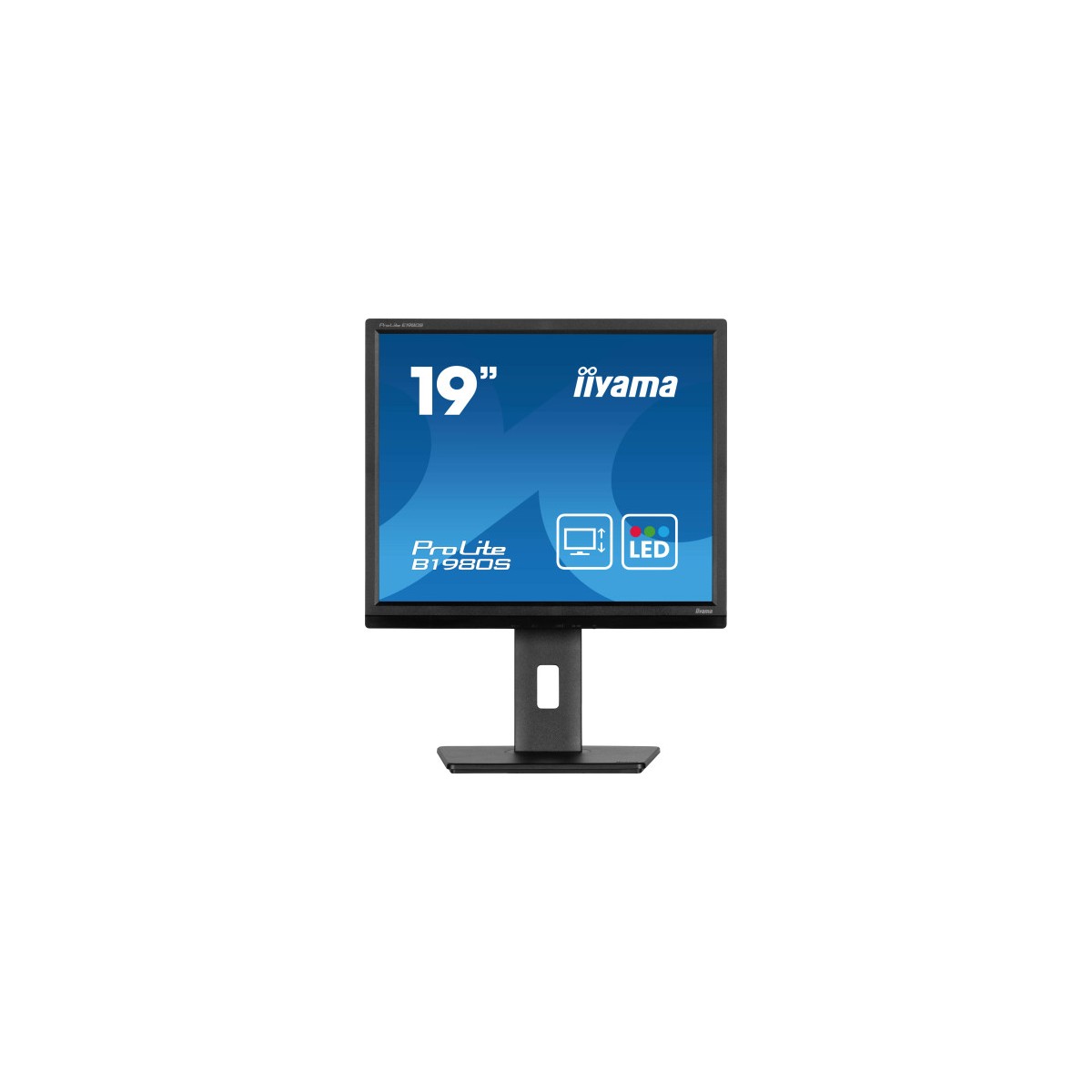 iiyama ProLite B1980S B1 pantalla para PC 483 cm 19 1280 x 1024 Pixeles VGA LED Negro