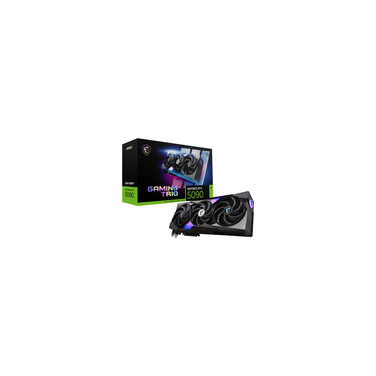 MSI GAMING GeForce RTX5090 TRIO OC 32GB NVIDIA GeForce RTX 5090 GDDR7