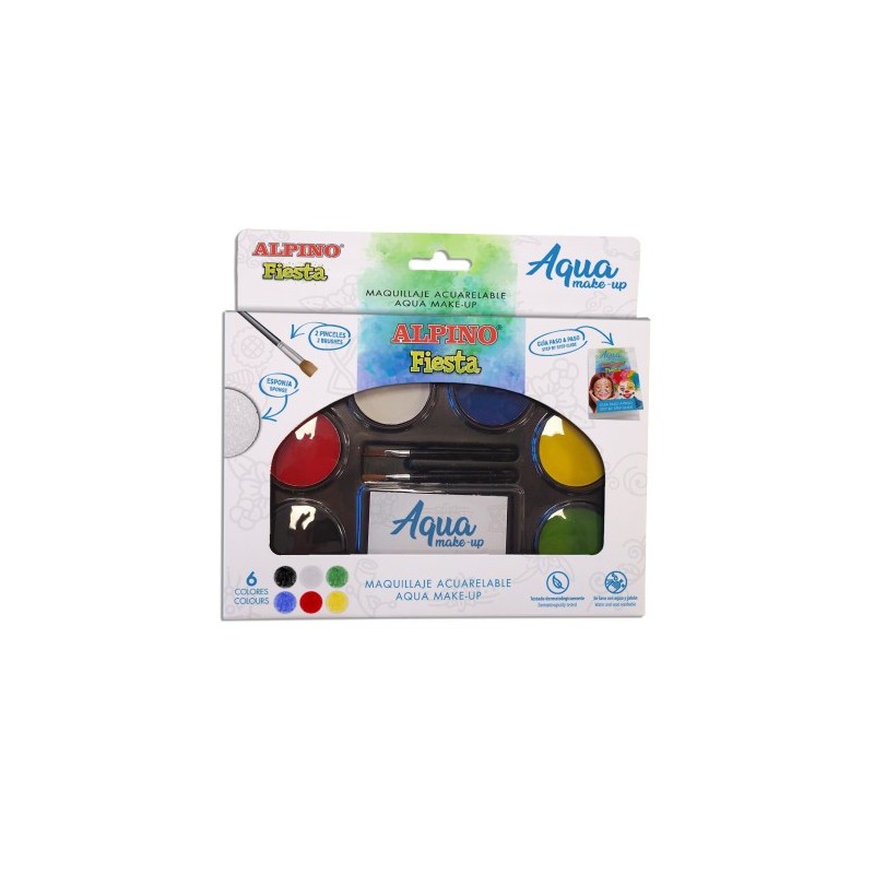 BLiSTER PALETA MAQUILLAJE ACUARELABLE ALPINO DL000620