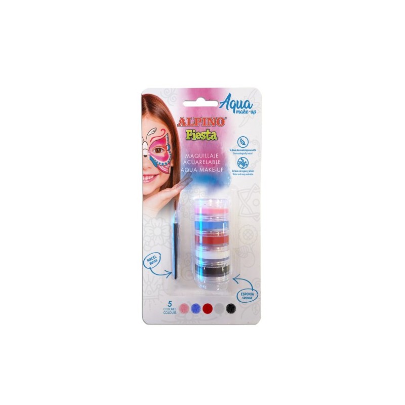 BLiSTER BOTES MAQUILLAJE ACUARELABLE ALPINO DL000621