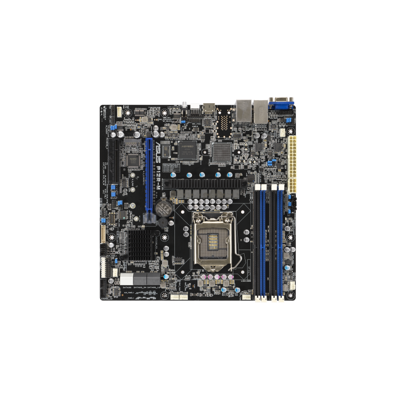 ASUS P12R M Intel C252 LGA 1200 micro ATX