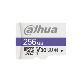 DAHUA MICROSD 256GB MICROSD CARD READ SPEED UP TO 95 MB S WRITE SPEED UP TO 45 MB S SPEED CLASS C10 U3 V30 TBW 40TB DHI TF C100