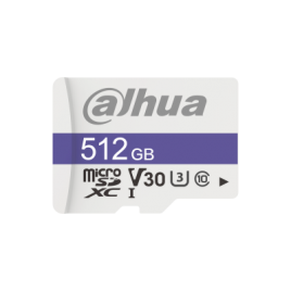 DAHUA MICROSD 512GB MICROSD CARD READ SPEED UP TO 100 MB S WRITE SPEED UP TO 80 MB S SPEED CLASS C10 U3 V30 TBW 70TB DHI TF C10