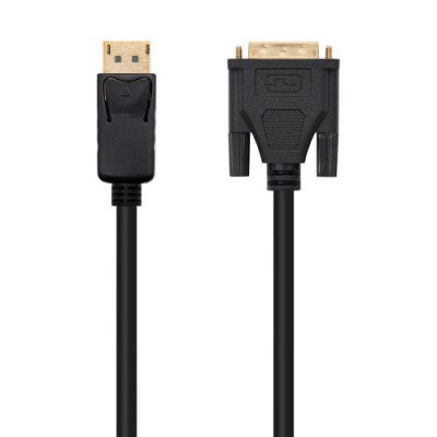 Nanocable Cable conversor DISPLAYPORT a DVI DP M DVI M Negro 20 M
