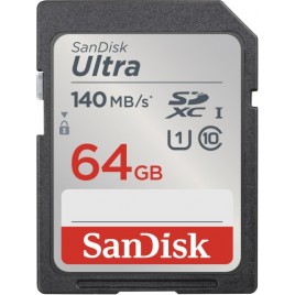 SanDisk Ultra 64 GB SDXC UHS I Clase 10