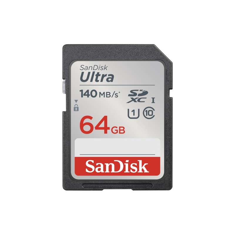 SanDisk Ultra 64 GB SDXC UHS I Clase 10