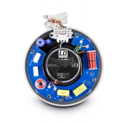 LD SYSTEMS INTEGRATION SERIE CONTRACTOR LDCFL52100V 525 FRAMELESS 2 WAY IN WALL SPEAKER100 V WARRANTY 2 YEARS PU6