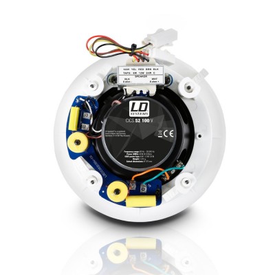 LD SYSTEMS INTEGRATION SERIE CONTRACTOR LDCICS52100V 525 2 WAY IN CEILING SPEAKER 100 V WARRANTY 2 YEARS PU8