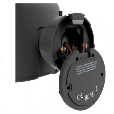 LD SYSTEMS INTEGRATION SERIE DQOR LDDQOR3B 3 TWO WAY PASSIVE INDOOR OUTDOOR INSTALLATION LOUDSPEAKER 8 OHM BLACK PAIR WARRANTY 