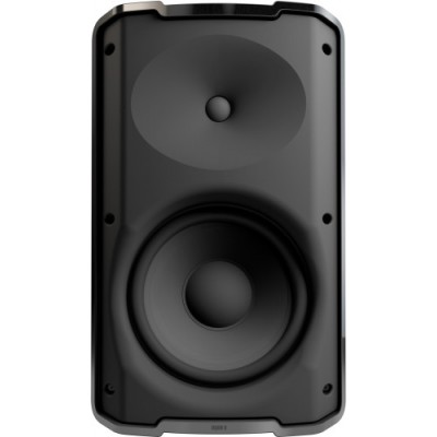 LD SYSTEMS INTEGRATION SERIE DQOR LDDQOR8B 8 TWO WAY PASSIVE INDOOR OUTDOOR INSTALLATION LOUDSPEAKER 8 OHM BLACK WARRANTY 5 YEA