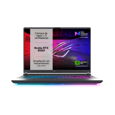 ASUS ROG Strix G18 G815LM S9004 Ordenador Portatil Gaming de 18 WQXGA 240Hz Intel Core Ultra 9 275HX 32GB RAM 1TB SSD NVIDIA RT