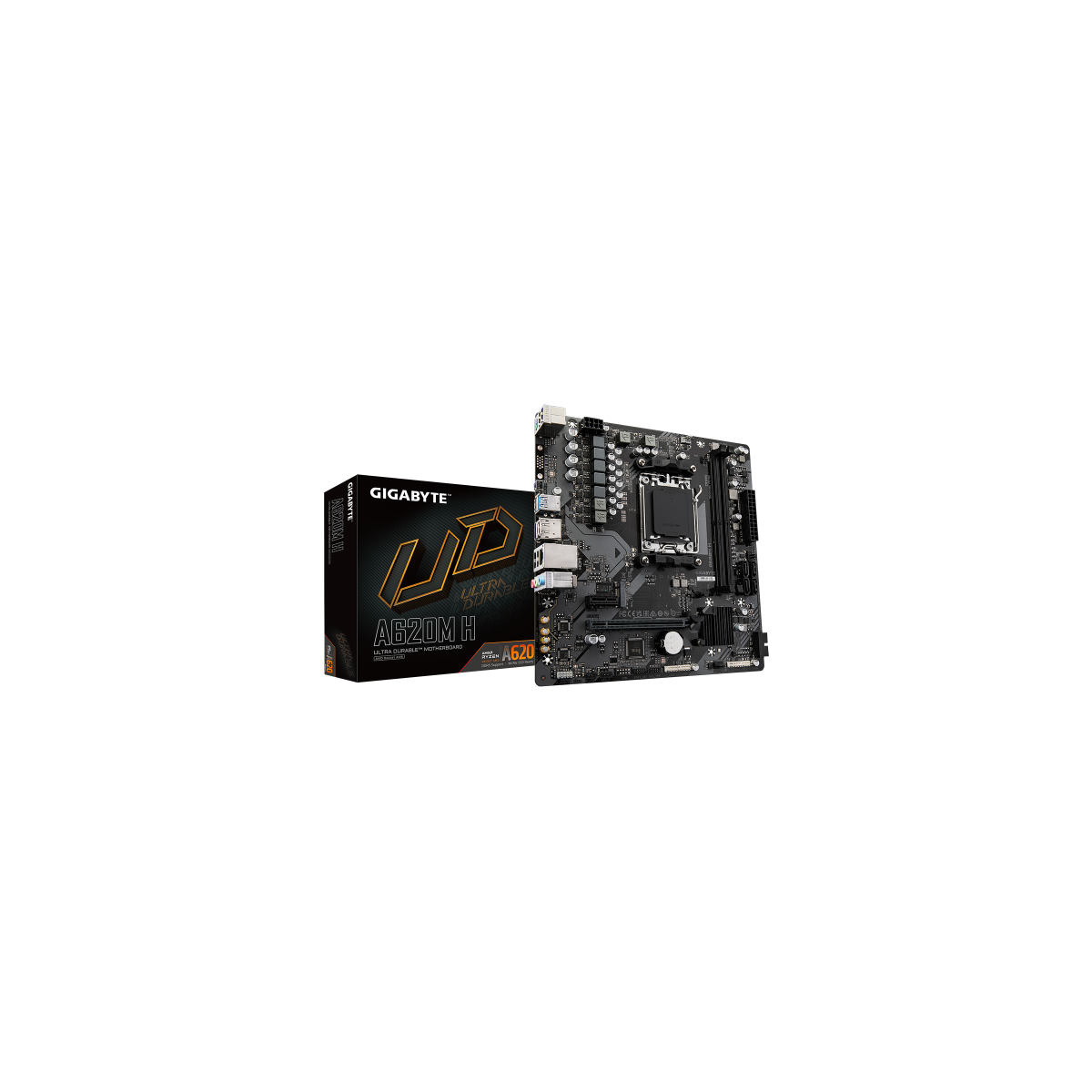GIGABYTE A620M H placa base AMD A620 Zocalo AM5 micro ATX