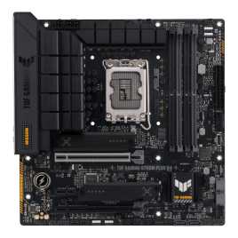 PLACA ASUS TUF GAMING B760M PLUSINTEL1700B7604DDR5128GBHDMIDP4SATA2M25USB 321USB C25GBMATX