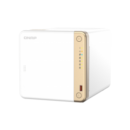 QNAP TS 462 4G servidor de almacenamiento NAS Torre Ethernet Blanco N4505