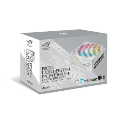 ASUS ROG Loki SFX L 850W Platinum White unidad de fuente de alimentacion 24 pin ATX Blanco