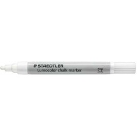 ROTULADOR CHALK MARKER LUMOCOLOR 344 TIZA LiQUIDA BLANCO STAEDTLER 344 0