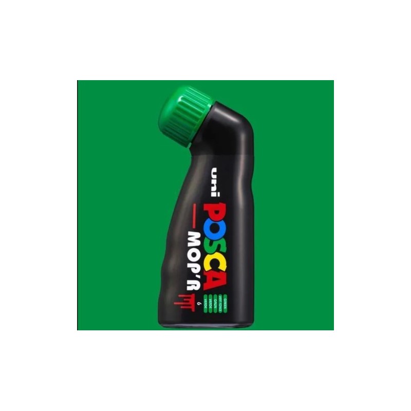 MARCADOR DE PINTURA AL AGUA MOP R PCM 22 VERDE POSCA UNI BALL 284208000