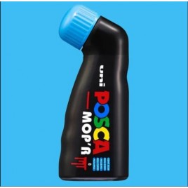 MARCADOR DE PINTURA AL AGUA MOP R PCM 22 AZUL CLARO POSCA UNI BALL 284216000