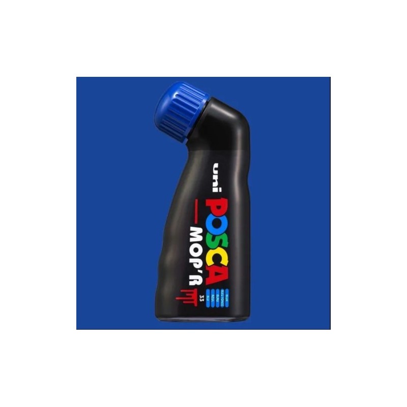 MARCADOR DE PINTURA AL AGUA MOP R PCM 22 AZUL POSCA UNI BALL 284257000