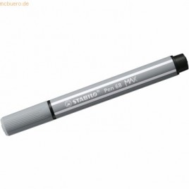 ROTULADOR PREMIUM CON PUNTA DE FIBRA BISELADA PEN 68 MAX COLOR GRIS MEDIO STABILO 768 95