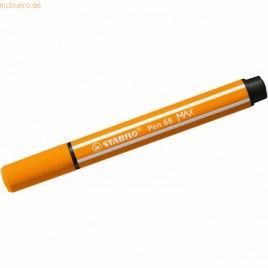 ROTULADOR PREMIUM CON PUNTA DE FIBRA BISELADA PEN 68 MAX COLOR NARANJA STABILO 768 54