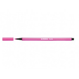 ROTULADOR PREMIUM CON PUNTA DE FIBRA BISELADA PEN 68 MAX COLOR ROSA STABILO 768 56