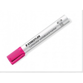 MARCADOR PIZARRA LUMOCOLOR MARKER 351 TRAZO 2MM ROSA STAEDTLER 351 20