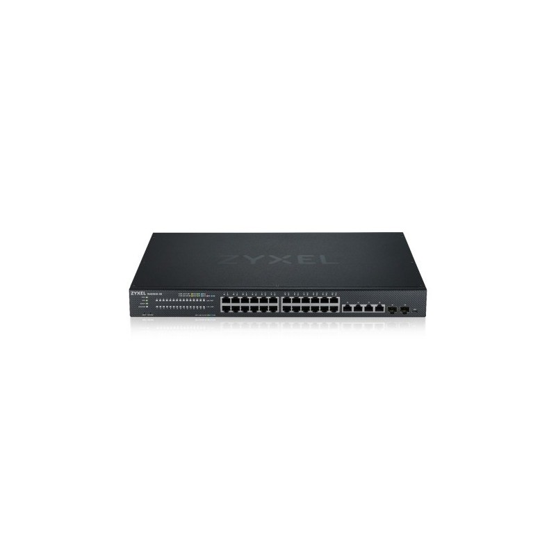 Zyxel XMG1930 30 Gestionado L3 25G Ethernet 100 1000 2500 Negro