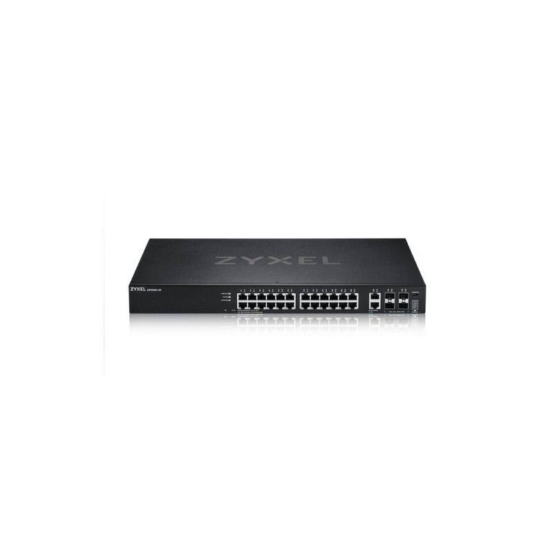 Zyxel XGS2220 30 Gestionado L3 Gigabit Ethernet 10 100 1000 Negro