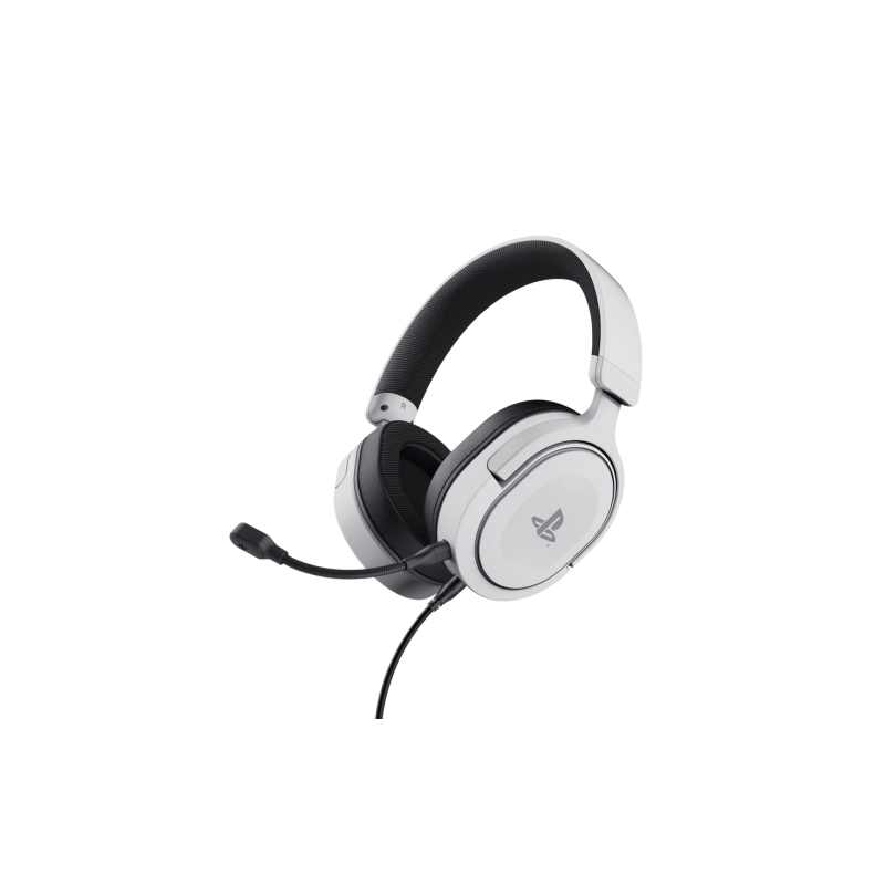 Trust GXT 498 Forta Auriculares Alambrico Diadema Juego Negro Blanco