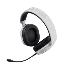 Trust GXT 498 Forta Auriculares Alambrico Diadema Juego Negro Blanco